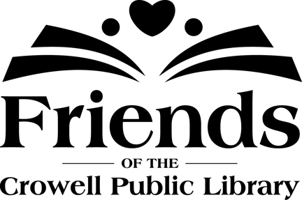 Friends of the Crowell Public Library logo
